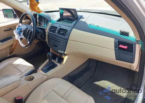 2004 BMW X3 2.5I z USA, uszkodzony, nr VIN WBXPA73494WB27471